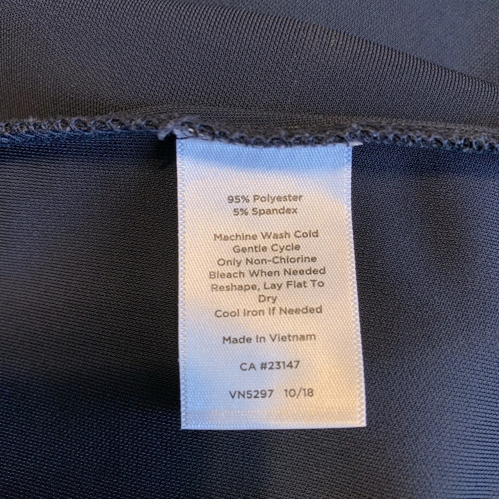 Navy Talbots Plus Top - Picture 3 of 3